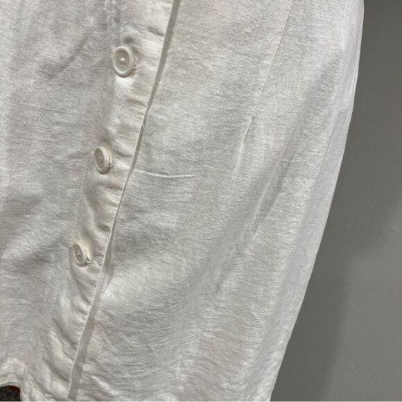 Target A New Day off White button down mini Dress size extra large - Picture 5 of 13